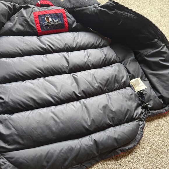 VINTAGE PEAK PERFORMANCE 365 R&D DOWN PUFFY VEST PERTEX MENS XS - Picture 6 of 14